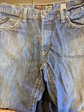 Ariat FR Men’s 36x30 M4 Low Rise Boot Cut Work Jeans
